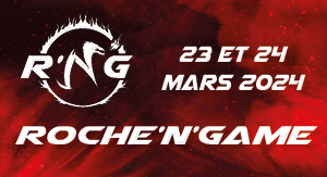 RNG - Roche'N'Game 2024 : festival gaming à la roche sur yon