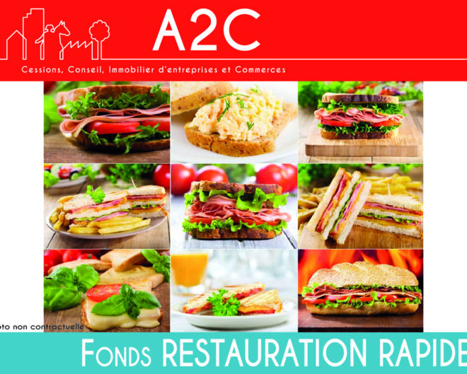 871/85 – FONDS DE COMMERCE  RESTAURATION RAPIDE / POINT CHAUD