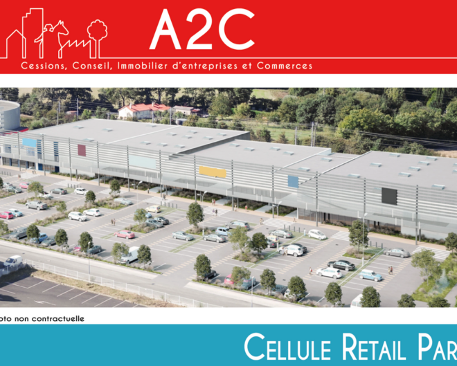 874/85 – A louer – RETAIL PARK – Cellule de 563 m²