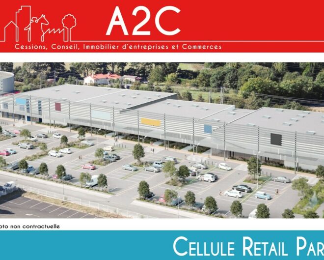 936/85 – A VENDRE CELULLE COMERCIAL RETAIL PARK OCCUPE FIN 2025
