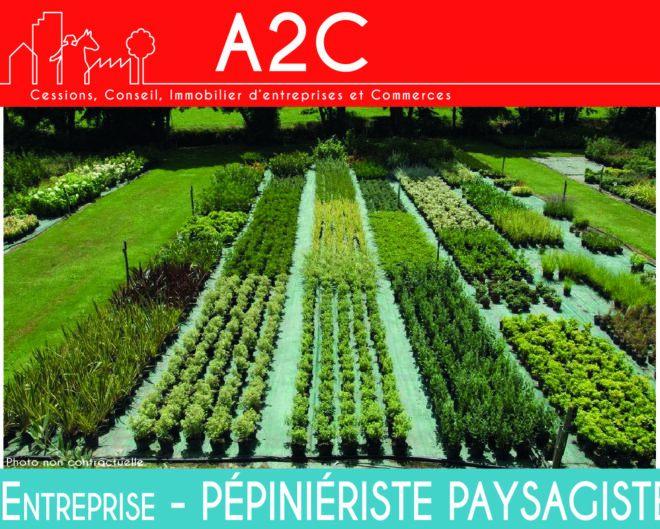 938/85 – À CÉDER  Société daménagement paysager ET pépinière renomm